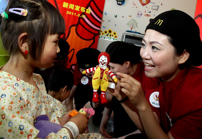 麦当劳履行企业社会责任