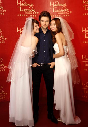 《暮光之城》男主角入驻杜莎夫人蜡像馆