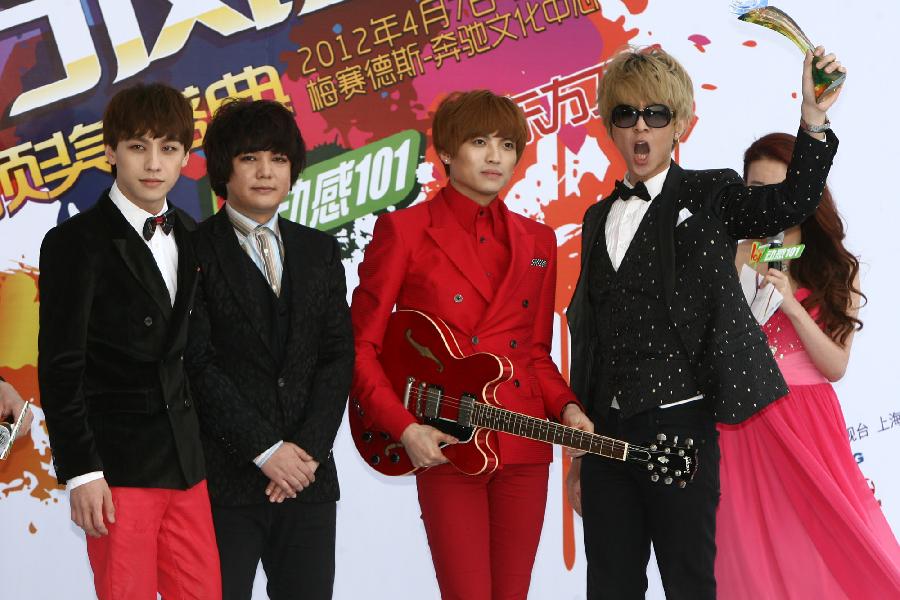 第19届东方风云榜颁奖盛典在上海举行