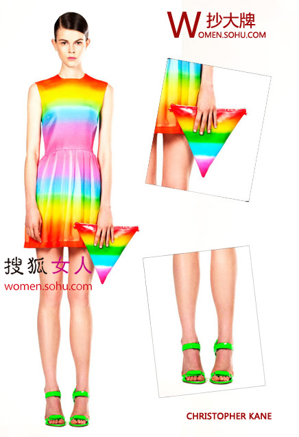 色彩+极简背心裙 都市白领新时髦