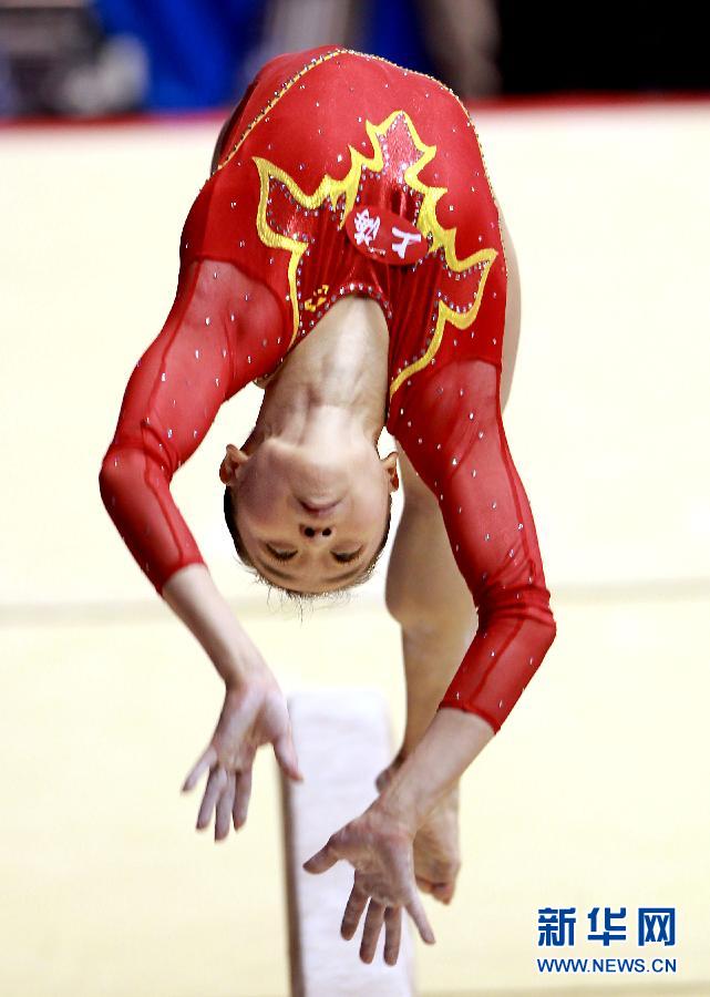 全国体操锦标赛暨奥运会选拔赛在沪举行