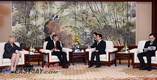 韩正会见ibm董事长和总裁兼首席执行官一行