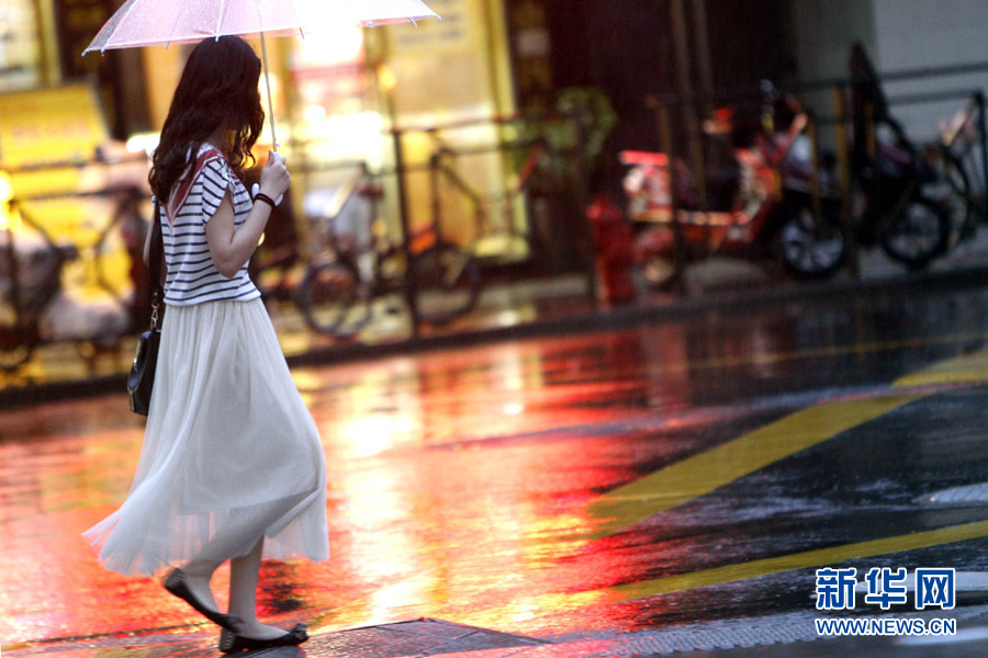 上海进入梅雨期