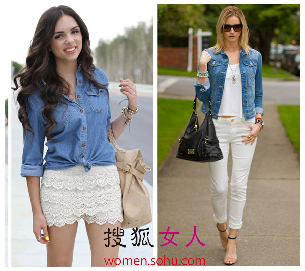 <em>短裤</em>vs<em>长裤</em> 看潮人如何时髦秀美腿 新华网上海