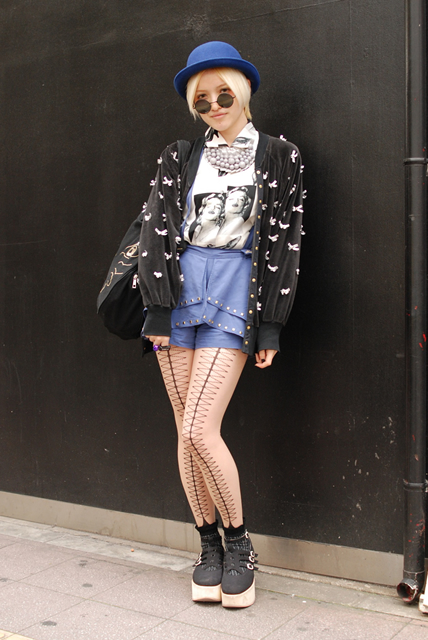 性感清凉 日本<em>街拍</em>中的<em>短裤</em>实用案例(组图) 新