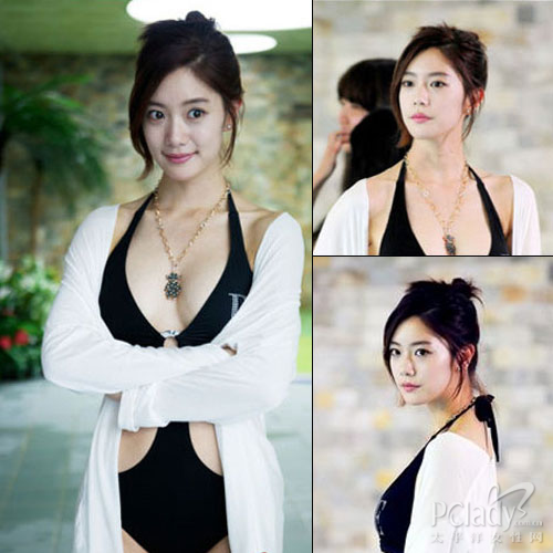 清纯绑发呆萌bob 热播韩剧教你<em>百变发型</em> 新华