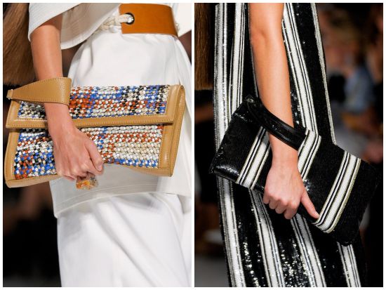 时装周t台手袋 迷你沙包pk<em>编织</em>、<em>皮草</em>亮点多 新