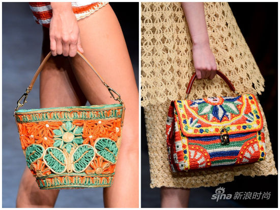 时装周T台手袋 迷你沙包PK<em>编织</em>、<em>皮草</em>亮点多