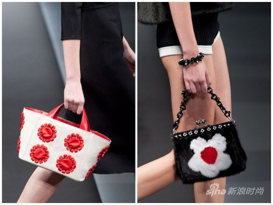时装周t台手袋 迷你沙包pk<em>编织</em>、<em>皮草</em>亮点多 新