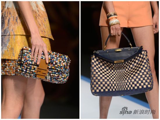 时装周t台手袋 迷你沙包pk<em>编织</em>、<em>皮草</em>亮点多 新