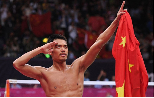 羽毛球运动员林丹(图片来自网络)