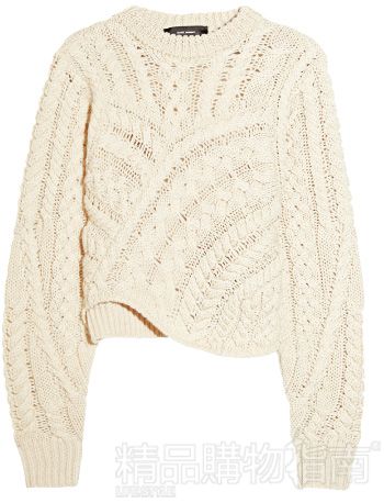 秋冬必备粗棒针织毛衣 修身短款更CHIC(图) 新