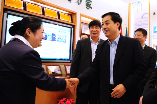 国家电监会视察青浦居民用电优质服务示范区 