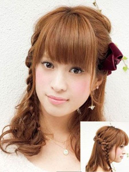 2款韩式公主<em>发型</em> 超<em>简单扎法</em>随手掌控(图) 新华
