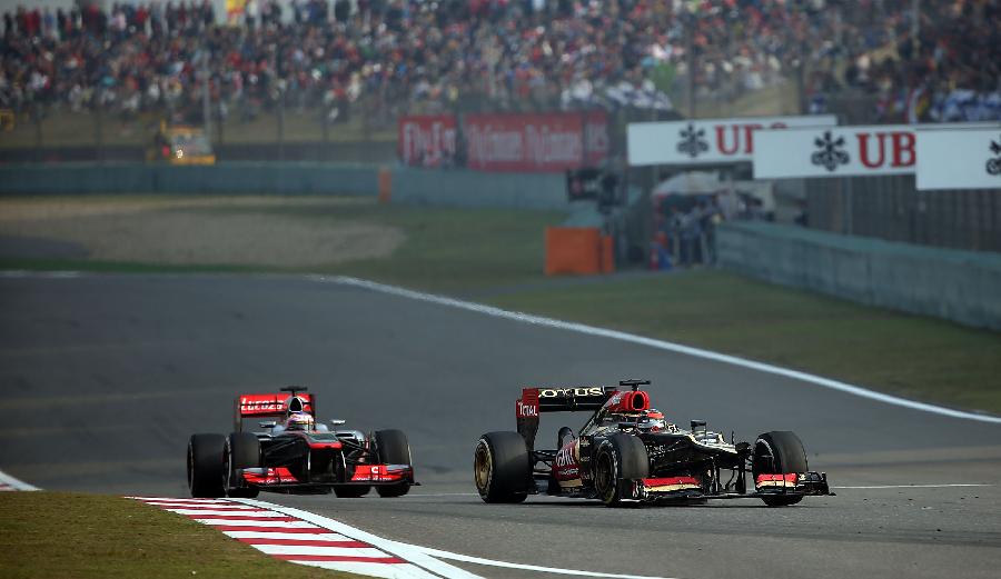 F1上海站:阿隆索夺冠