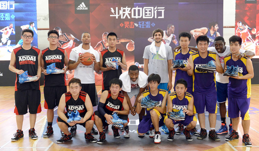 四球星申城授艺