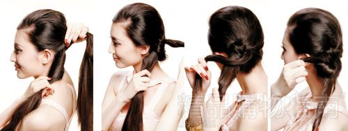 学会T台最新<em>打结</em>法 随时都能做出新<em>发型</em>_新华