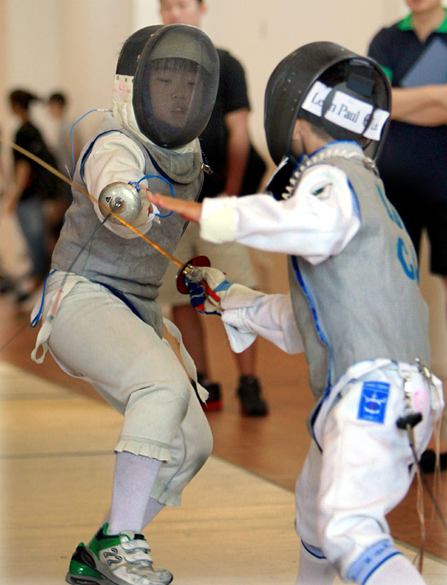 全国击剑俱乐部联赛上海站开赛