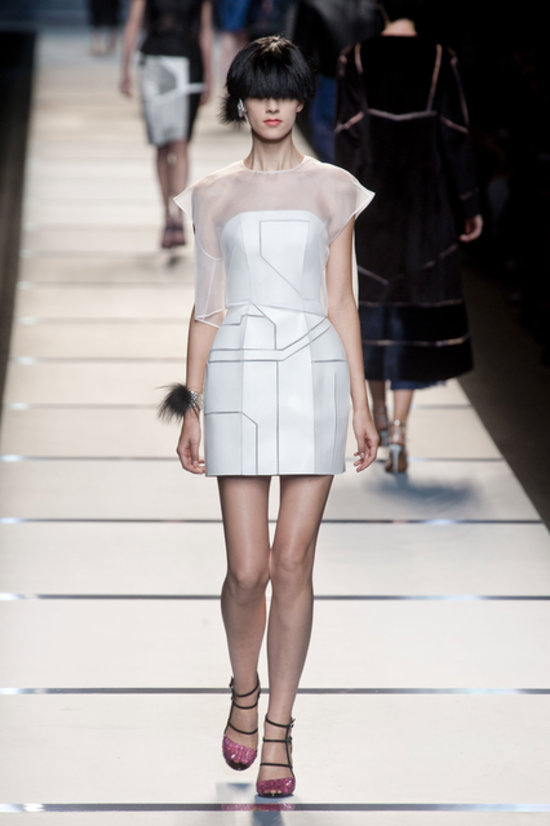米兰时装周+芬迪fendi2014春夏女装(图)