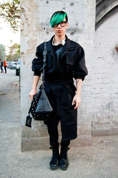 亚洲男人最敢穿 潮男街拍Style强劲崛起