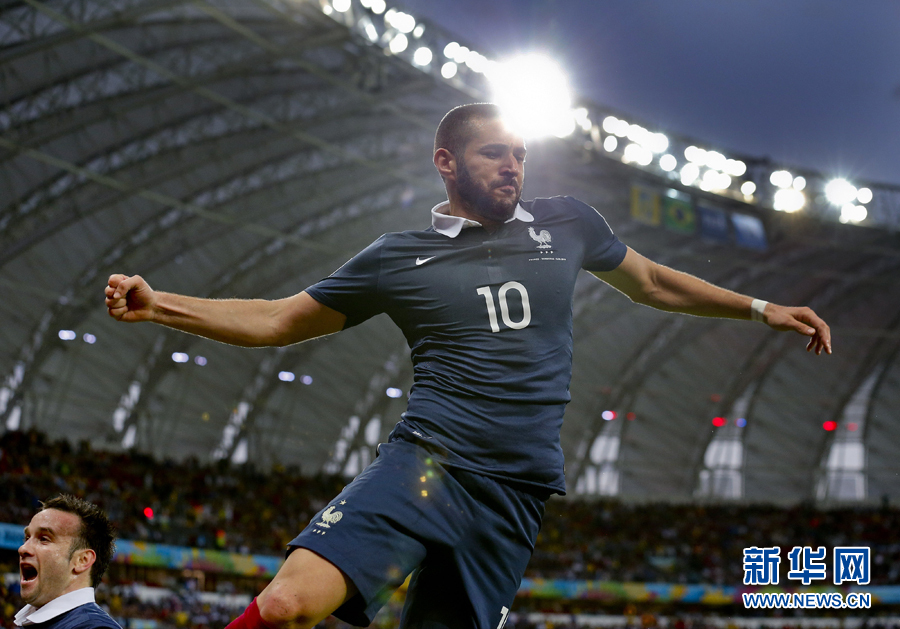 6月16日 世界杯E组比赛,法国队3-0胜洪都拉斯