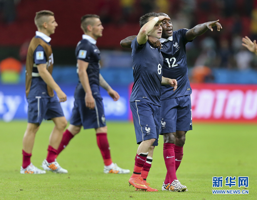 6月16日 世界杯E组比赛,法国队3-0胜洪都拉斯
