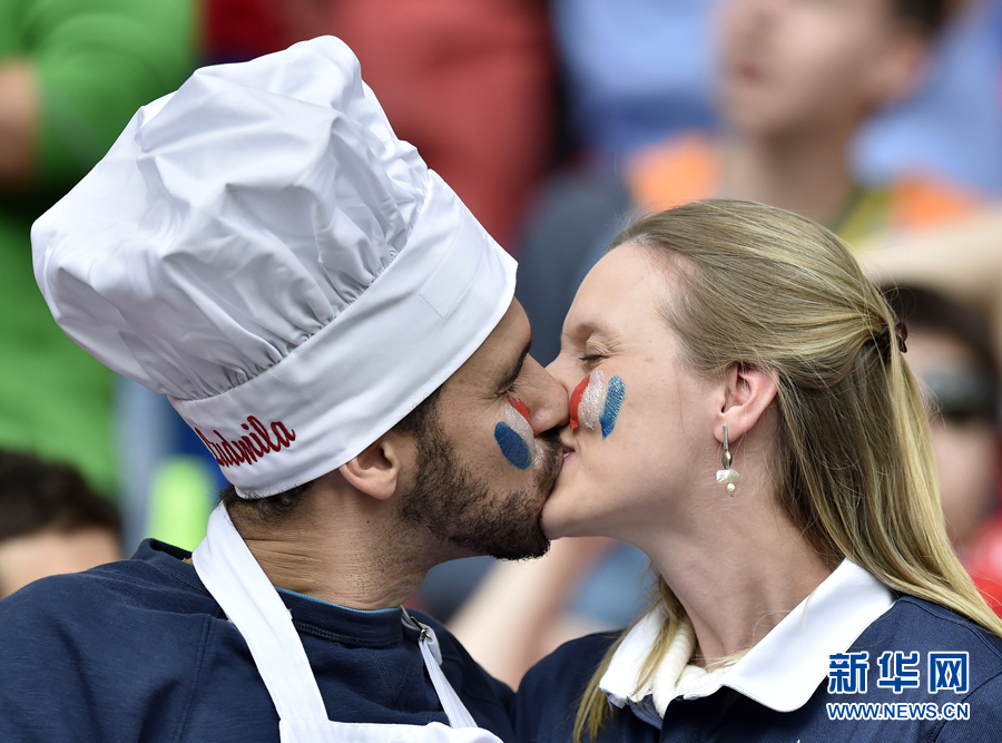 6月16日 世界杯E组比赛,法国队3-0胜洪都拉斯