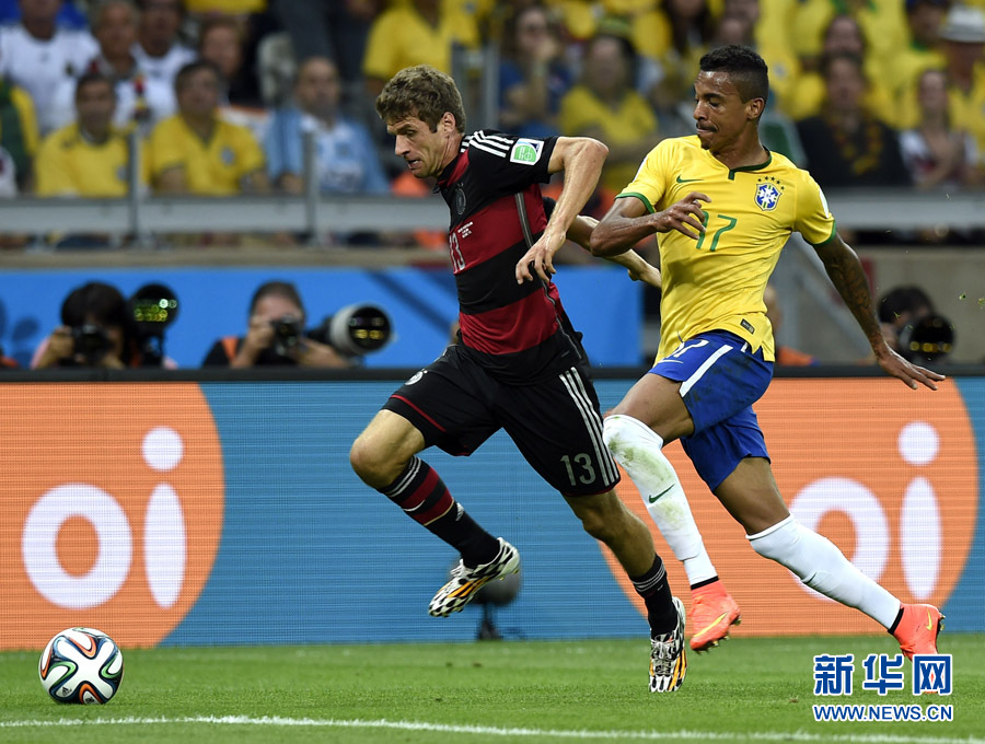7月9日 德国战车7:1碾碎巴西 晋级决赛