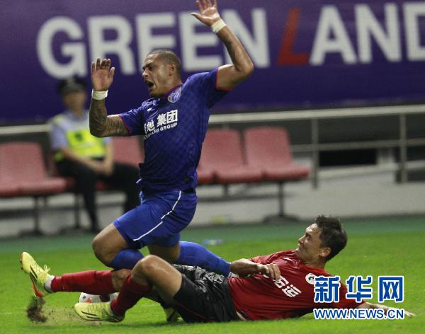 中超:上海绿地申花胜辽宁宏运