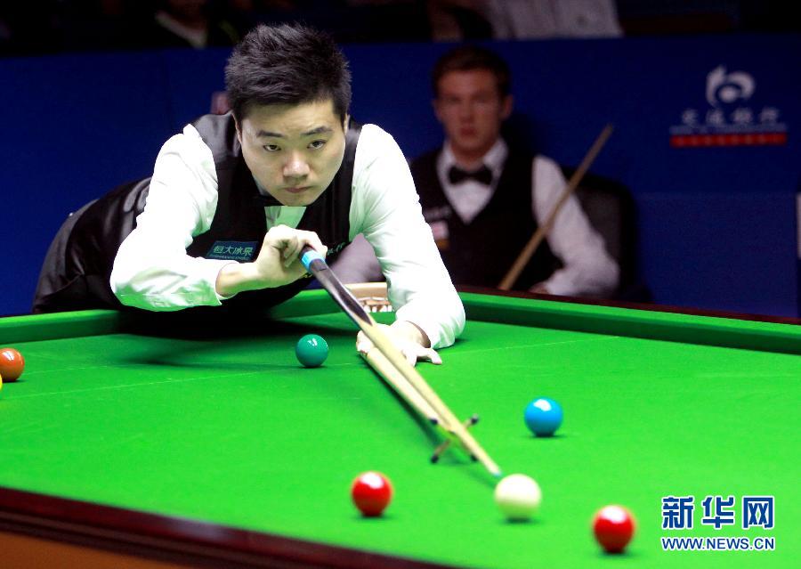 斯诺克上海大师赛:丁俊晖迎战利索夫斯基