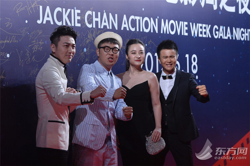 上海电影节"成龙动作电影周"红毯明星云集图片