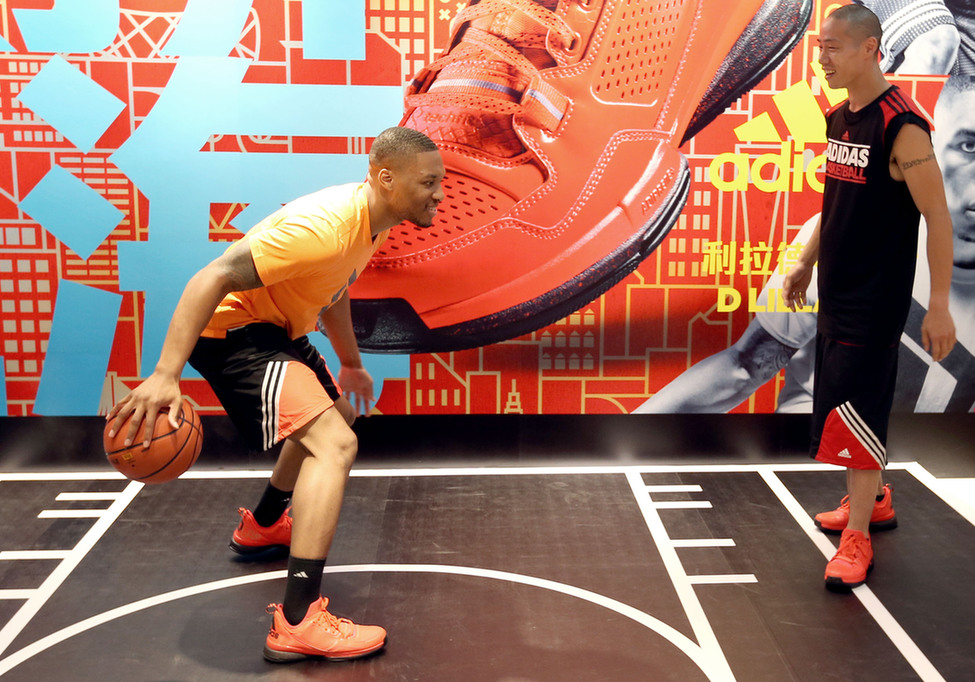 利拉德亮相上海