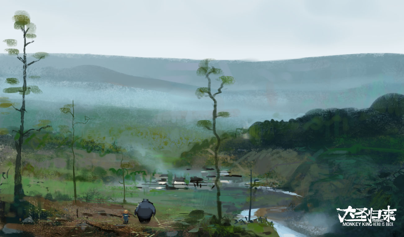 大圣归来原画手稿流出!太惊艳了!