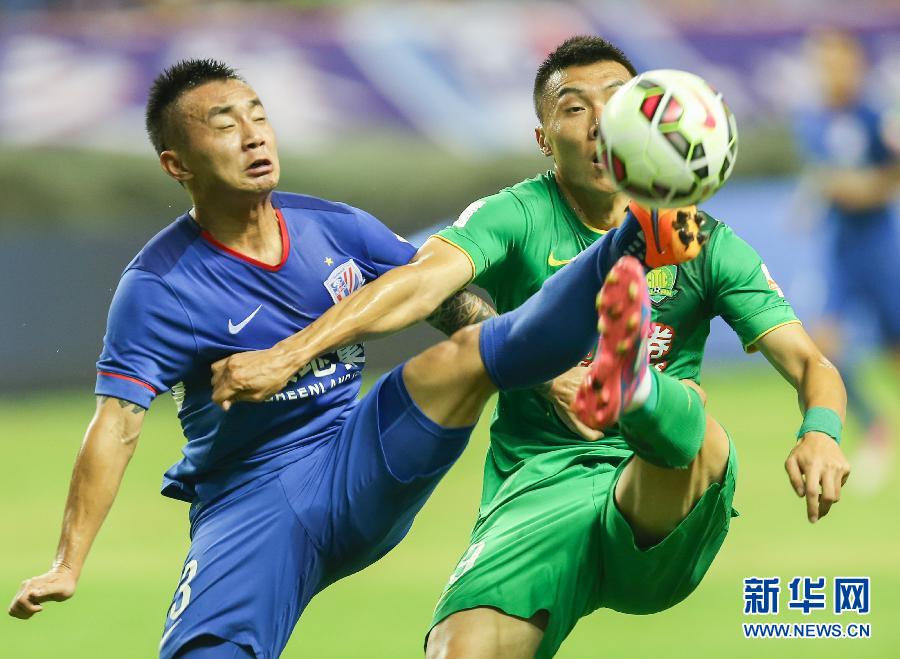 中超:上海申花胜北京国安 两队发生冲突