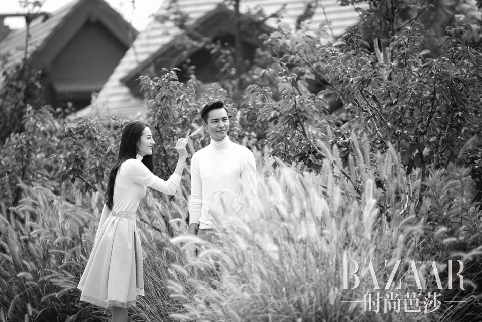 迪丽热巴陈伟霆上演师妹西轰的平面爱情故事