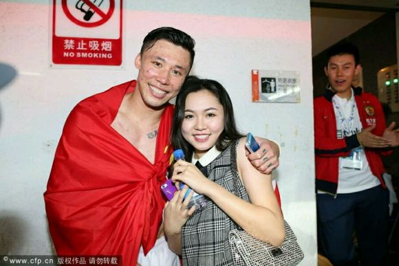 中国足坛模范情侣大盘点 孙祥郜林吴曦领衔