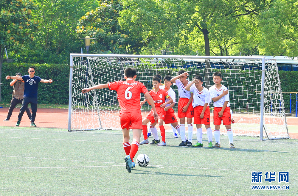2016红领巾爱运动七人制足球赛落幕 建平中