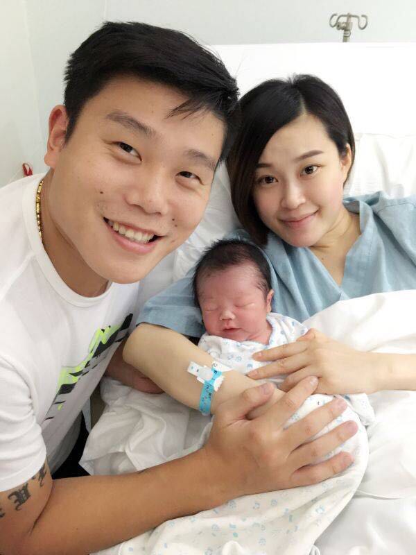 蔡慧康儿童节喜迎儿子降生 荣升当爸爸成奋斗