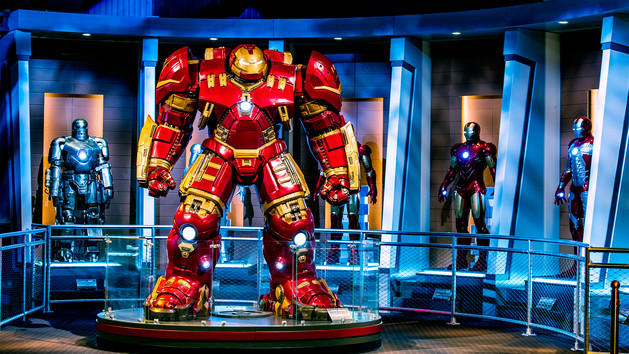 上海迪士尼漫威图片