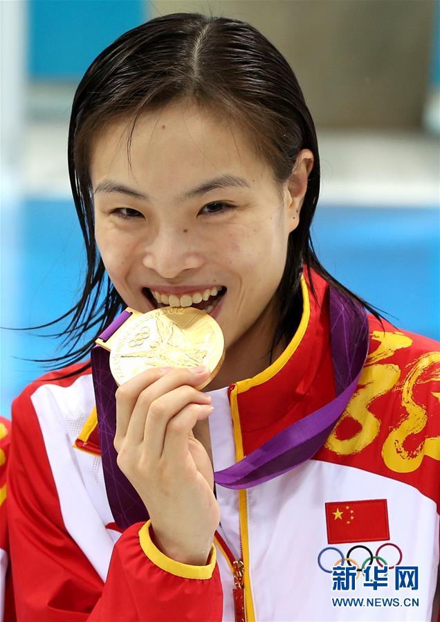 2012年8月5日,在伦敦奥运会跳水女子单人3米板决赛中,中国选手吴敏霞