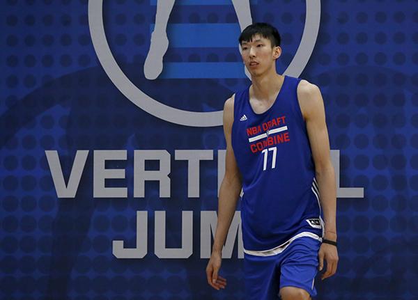 周琦反思奥运:希望尽快去NBA 哪怕就跟着练