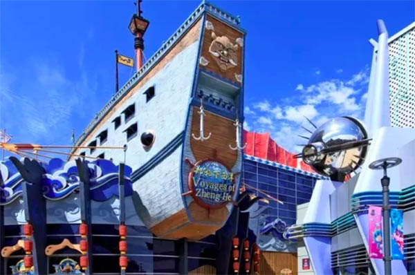 这么炫酷!乐多港奇幻乐园内引爆尖叫