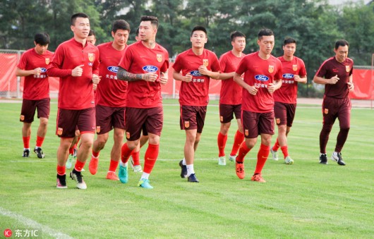 国足名单曝光 里皮首期国家队超40人恒大占11