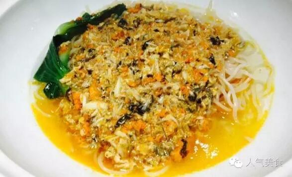 盘点上海7碗奢华蟹黄面