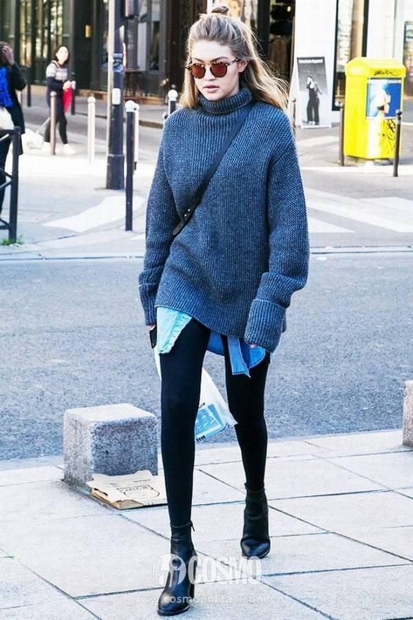 冬日职场女性穿搭 大衣可以这么搭!