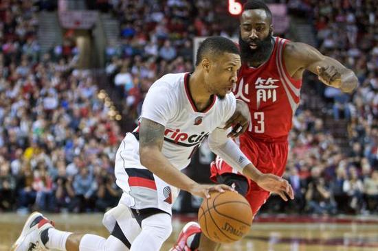 现役场均得分top10 詹姆斯仅第二哈登即将上榜