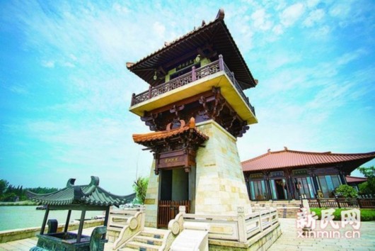 浦江十景之申江清源 三水汇流 黄浦江水清河晏