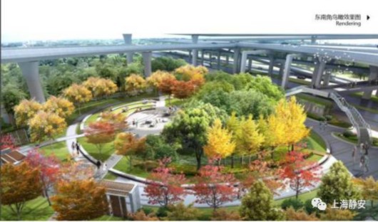 8万平米中环立交绿地预计年底完工 它在哪?