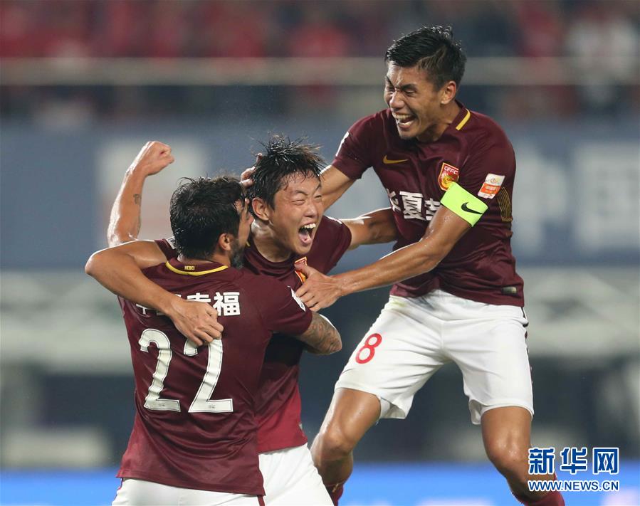 中超:河北华夏幸福平上海上港