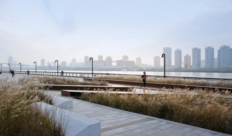 黄浦江两岸45公里公共空间贯通